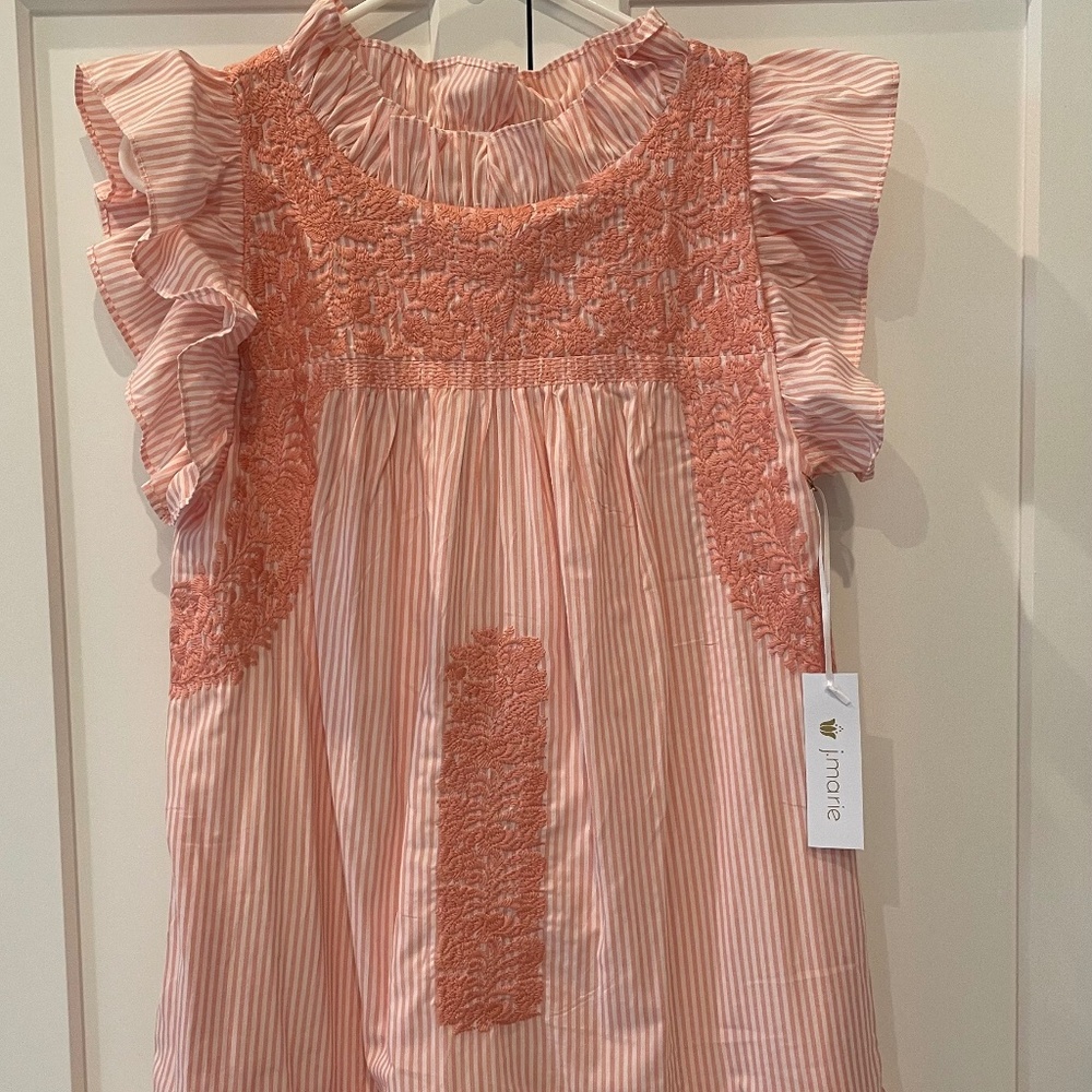 J Marie ruffle neck dress - XS (NWT)